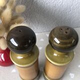 Goebel duo of salt and pepper shakers - Vintage German ceramics from 1970
