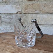 Seau à glaçons en cristal de Sèvres signé