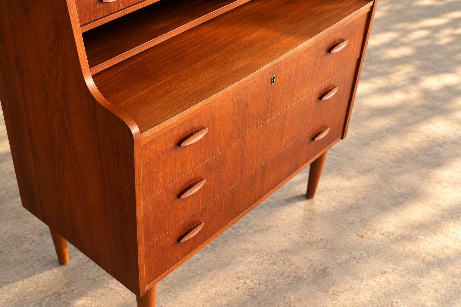 vintage secretary desk | cabinet | 1960s | Danish