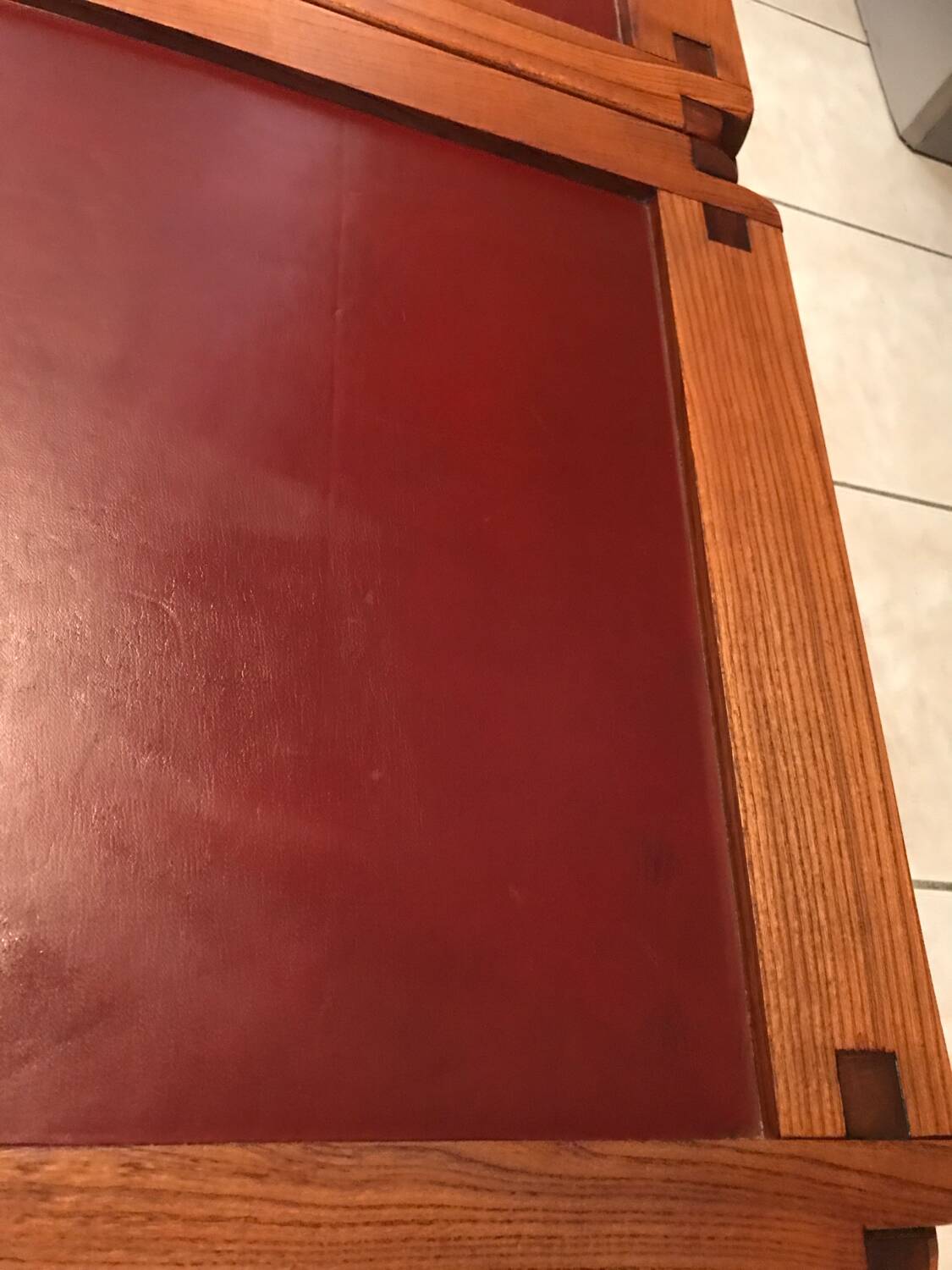 Paire de  tables basse pierre chapo