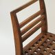 3 chairs model 103 with lattice seats by René Gabriel