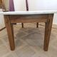 Farmhouse style coffee table, pitch pine base