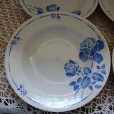 6 Moulin des Loups soup plates