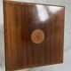 20th Century Mahogany Revolving Bookcase with Marquetry Top