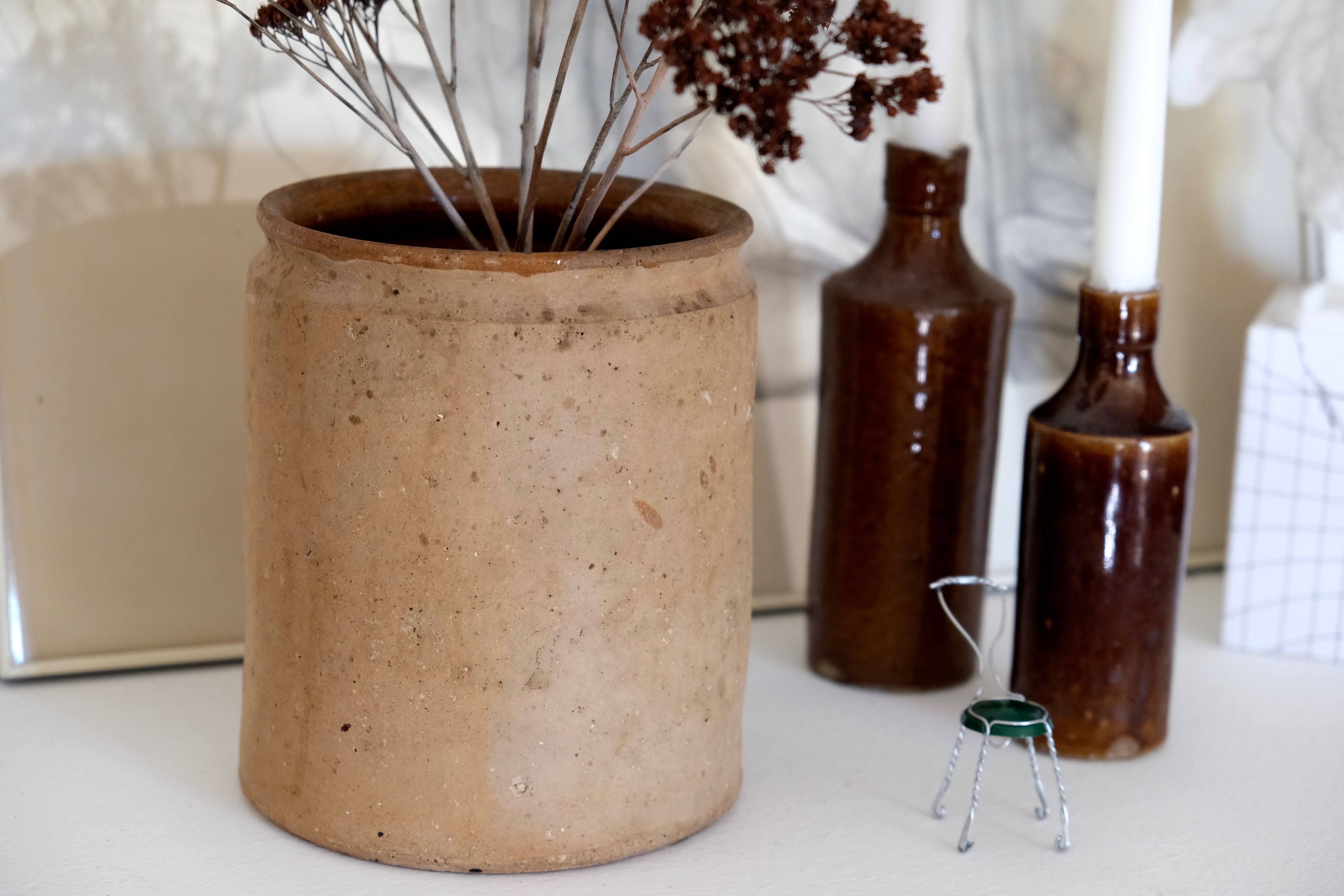 Old terracotta pot Provence XIX th