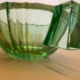 Daum art deco crystal ashtray