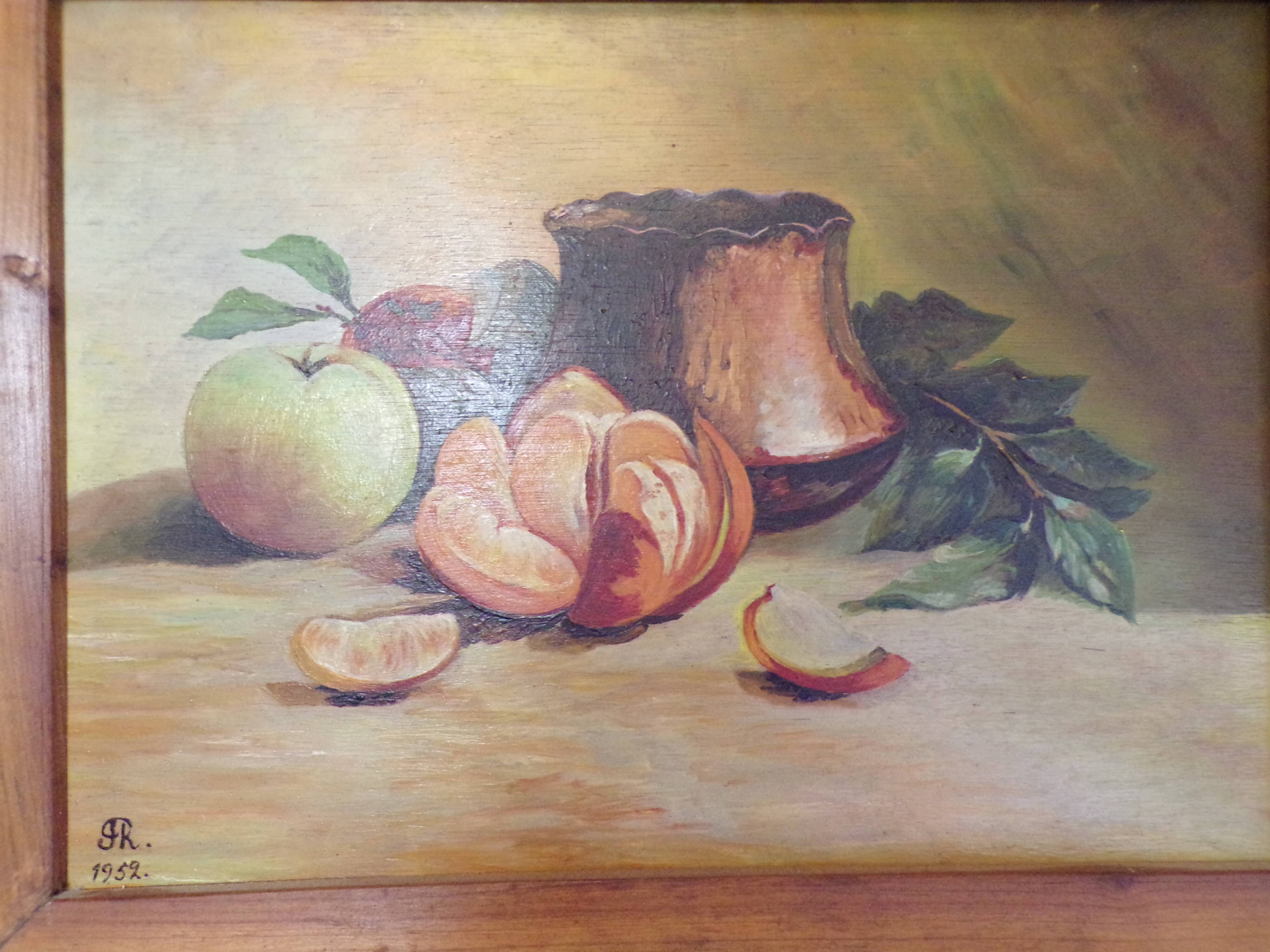 Still life on panel