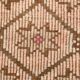 Beige & Brown Star Pattern Kilim Rug, 166x300Cm
