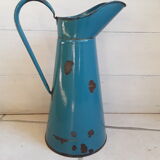 Enamelled sheet metal pitcher