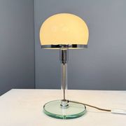 Bauhaus table lamp, designed in 1923 by Carl Jacob Jucker for Imago DP, Italy, 1960s