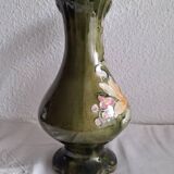 Art Nouveau pitcher in slipware