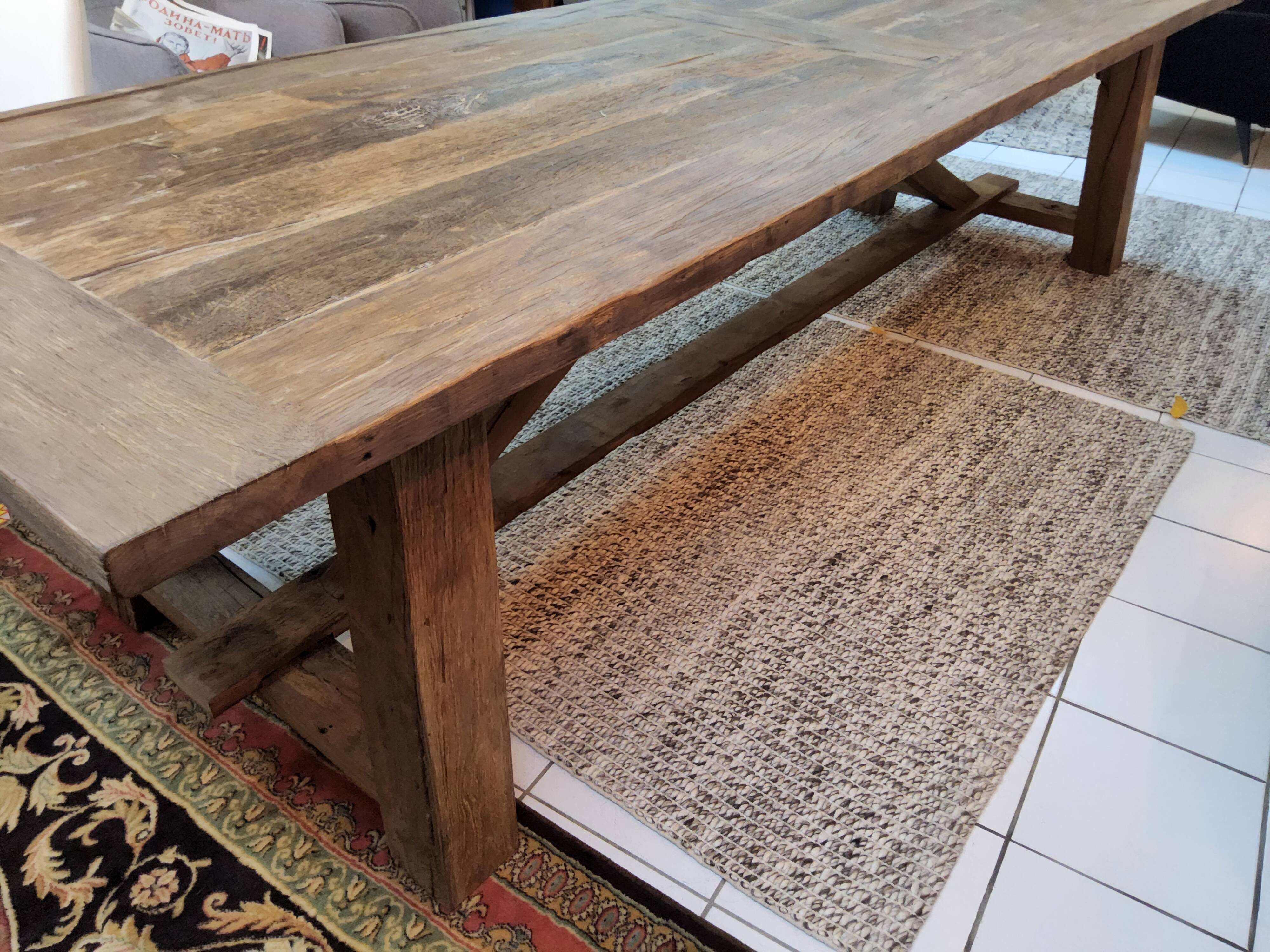 Grande table de ferme