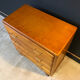 Commode en bois blond vers 1960