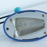 Lampe bleu vintage années 80 design