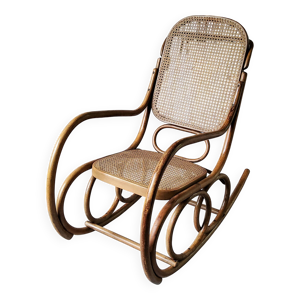 Fauteuil à bascule vintage