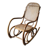 Fauteuil à bascule vintage
