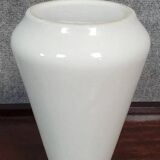 Finely hand-painted porcelain vase with toucans, circa 1950