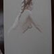 Sketch study nude pencil drawing academic