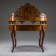 Coiffeuse en noyer Louis Philippe antique, 1860