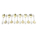 Ravinet Denfert - Cuillères De Service A Glace Argent Et Vermeil