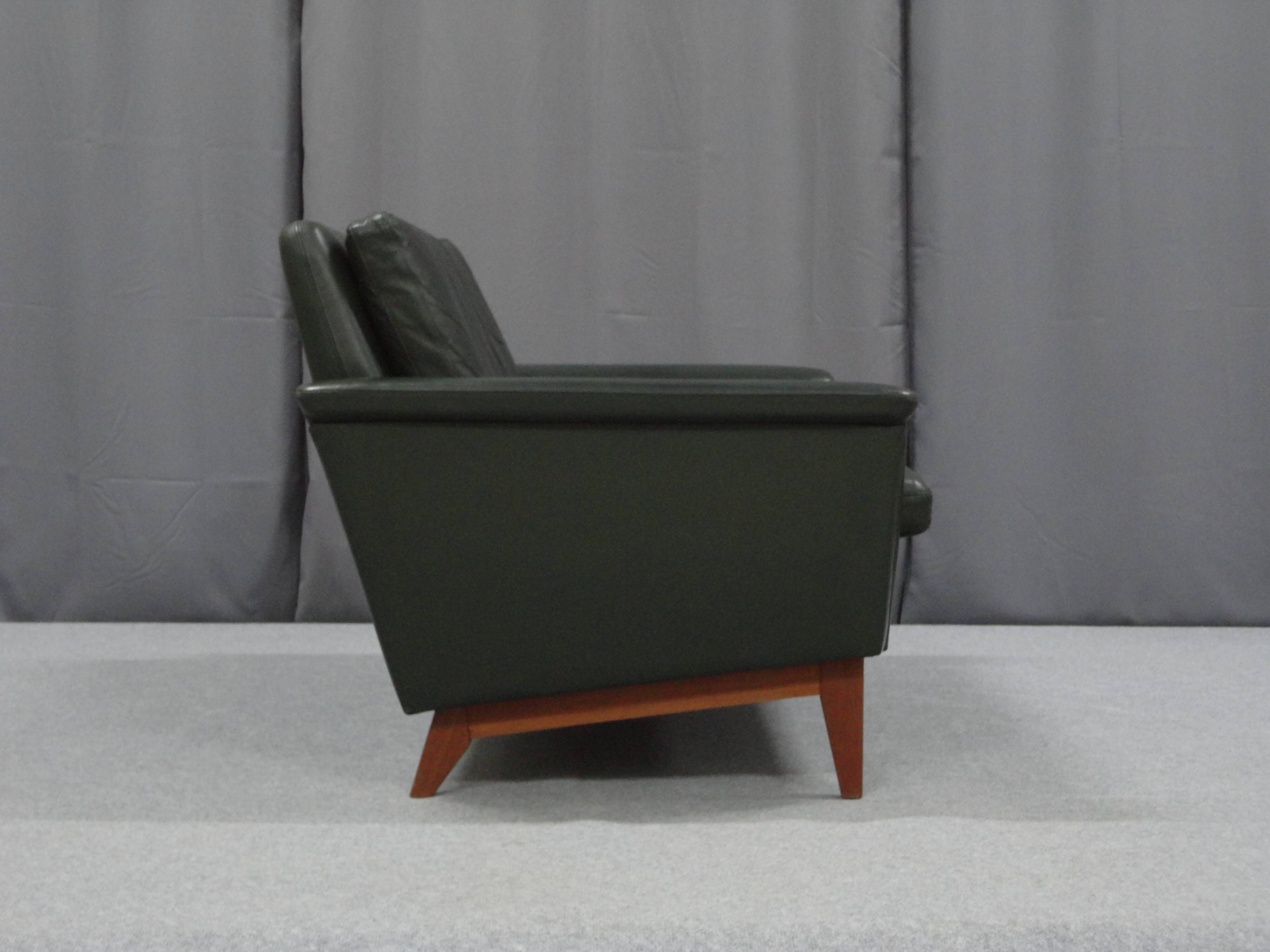 Two seater scandinavian sofa 1960s
