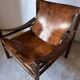 Buffalo Leather 'Safari' Armchair