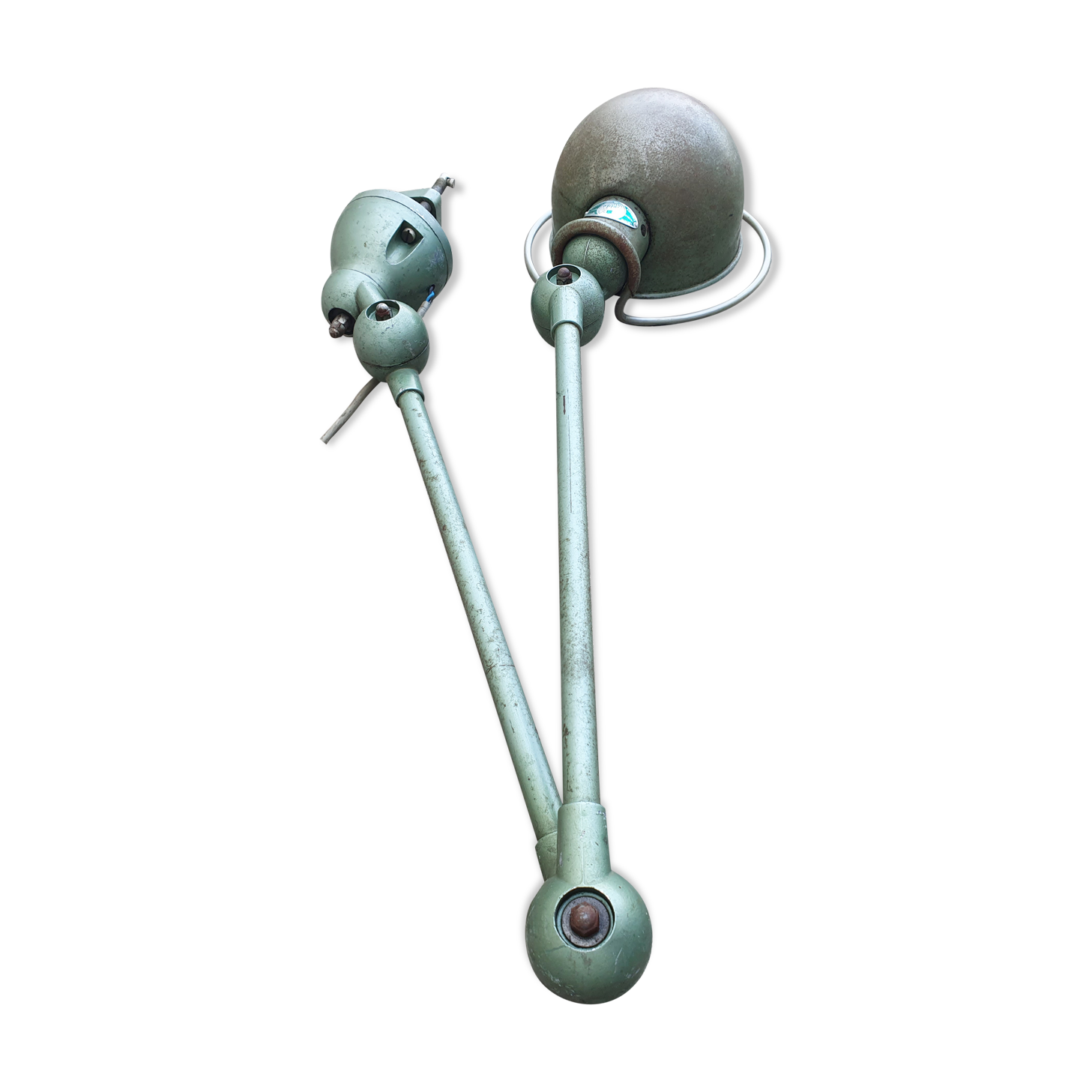 Jielde workshop lamp, authentic, 50s, nod model.