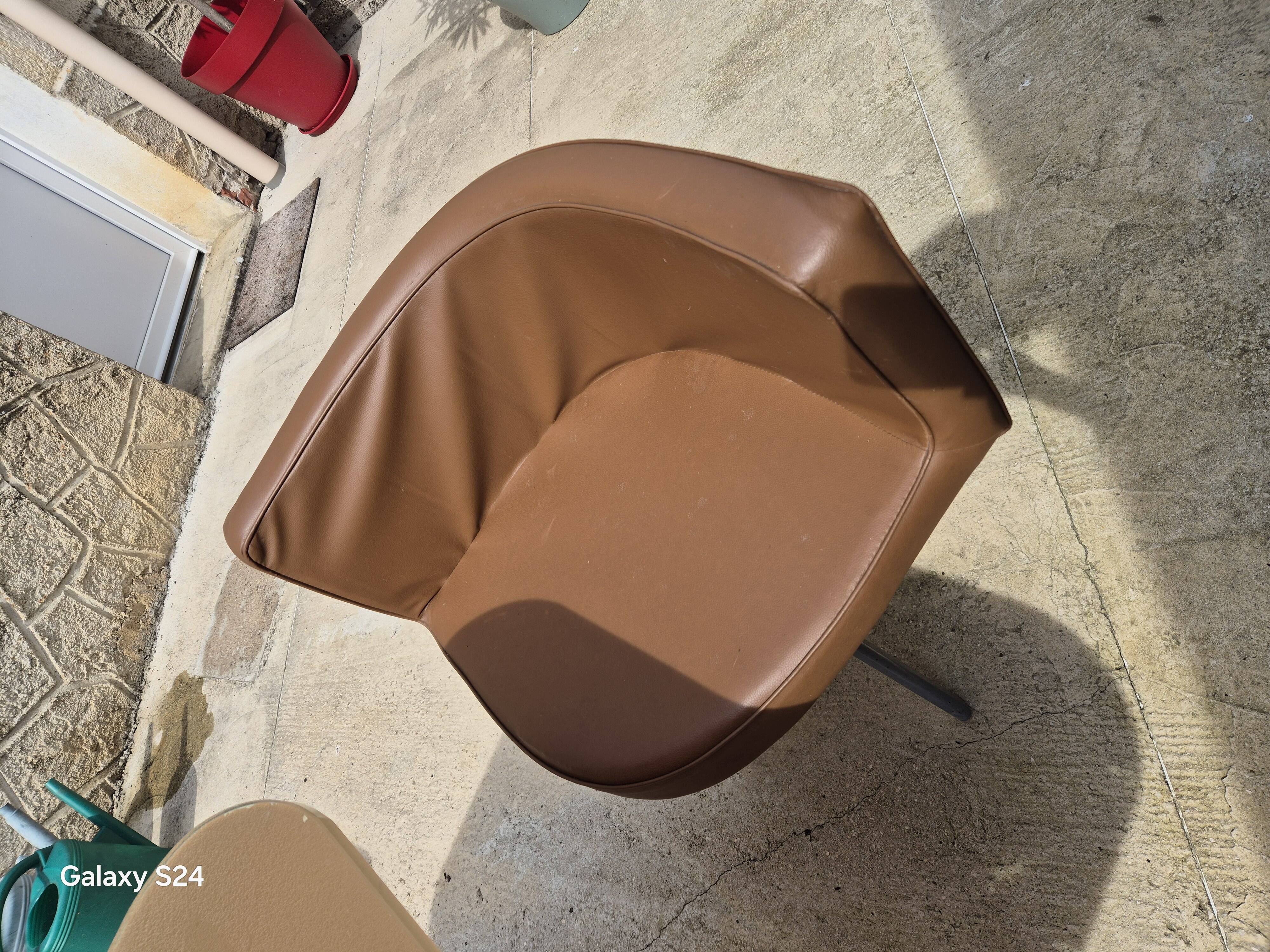 Vintage mosaic table and chairs