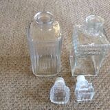 2 whiskey decanters