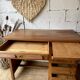 1950s oak desk