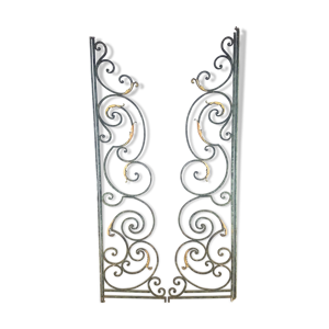 Grille de séparation en fer forgé,