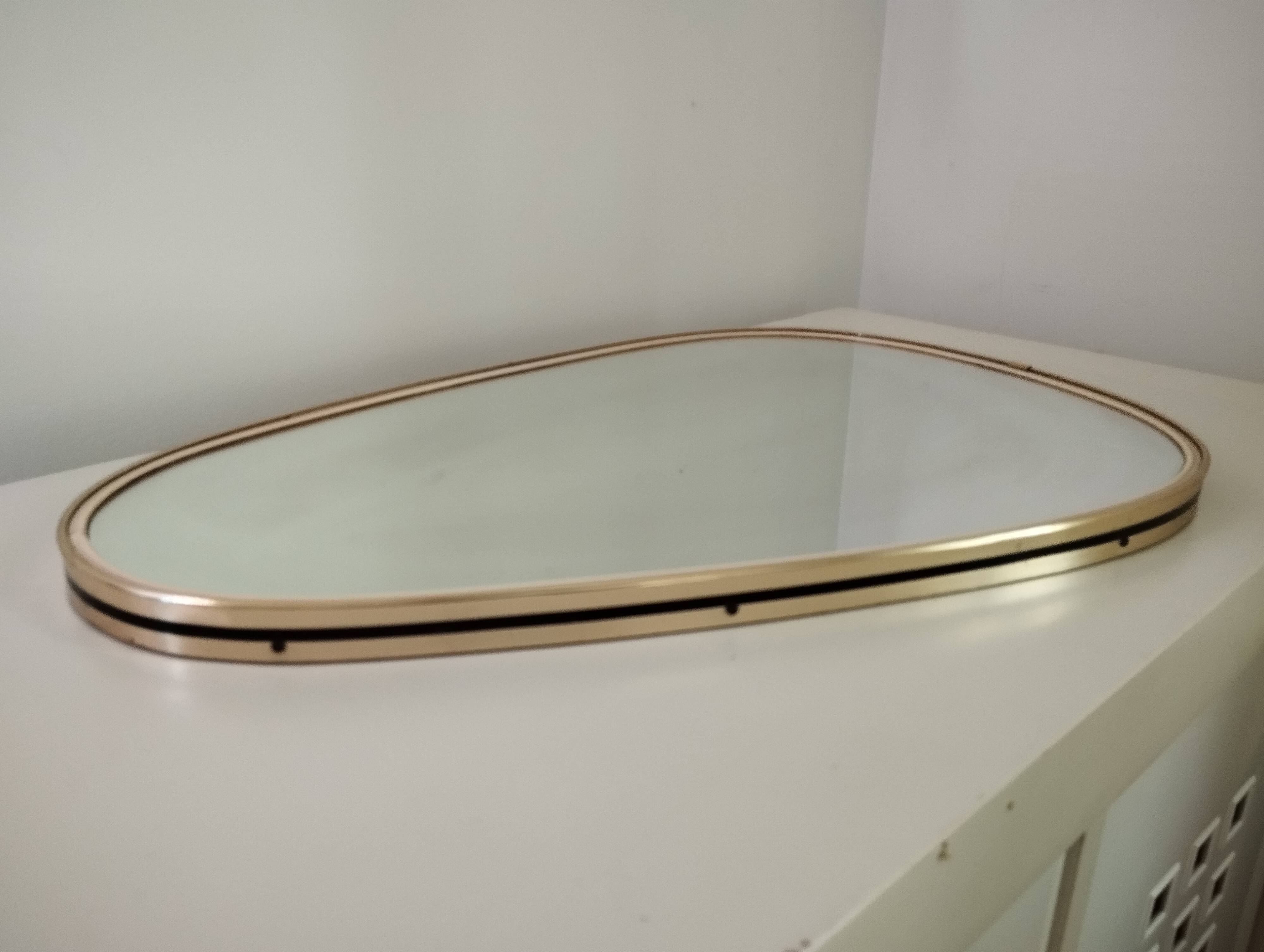 Miroir ovale vintage