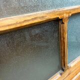 Vintage wooden display cabinet / wardrobe