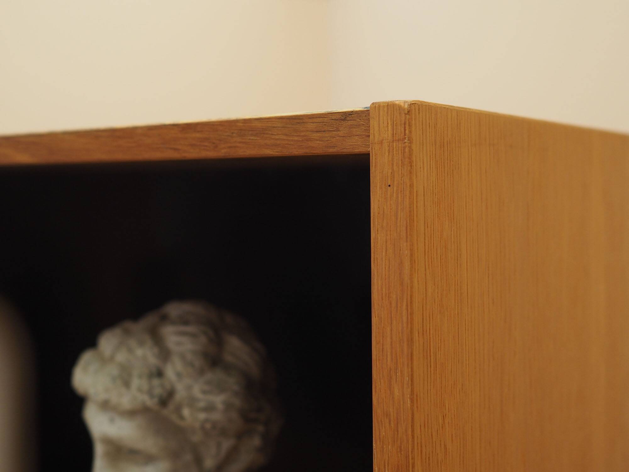 Ash Shelving Unit Domino Møbler, Denmark, 1970s