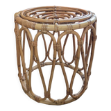 Vintage rattan stool
