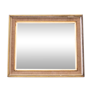 Un miroir à cadre doré - milieu xxe