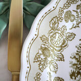 English style plate green décor