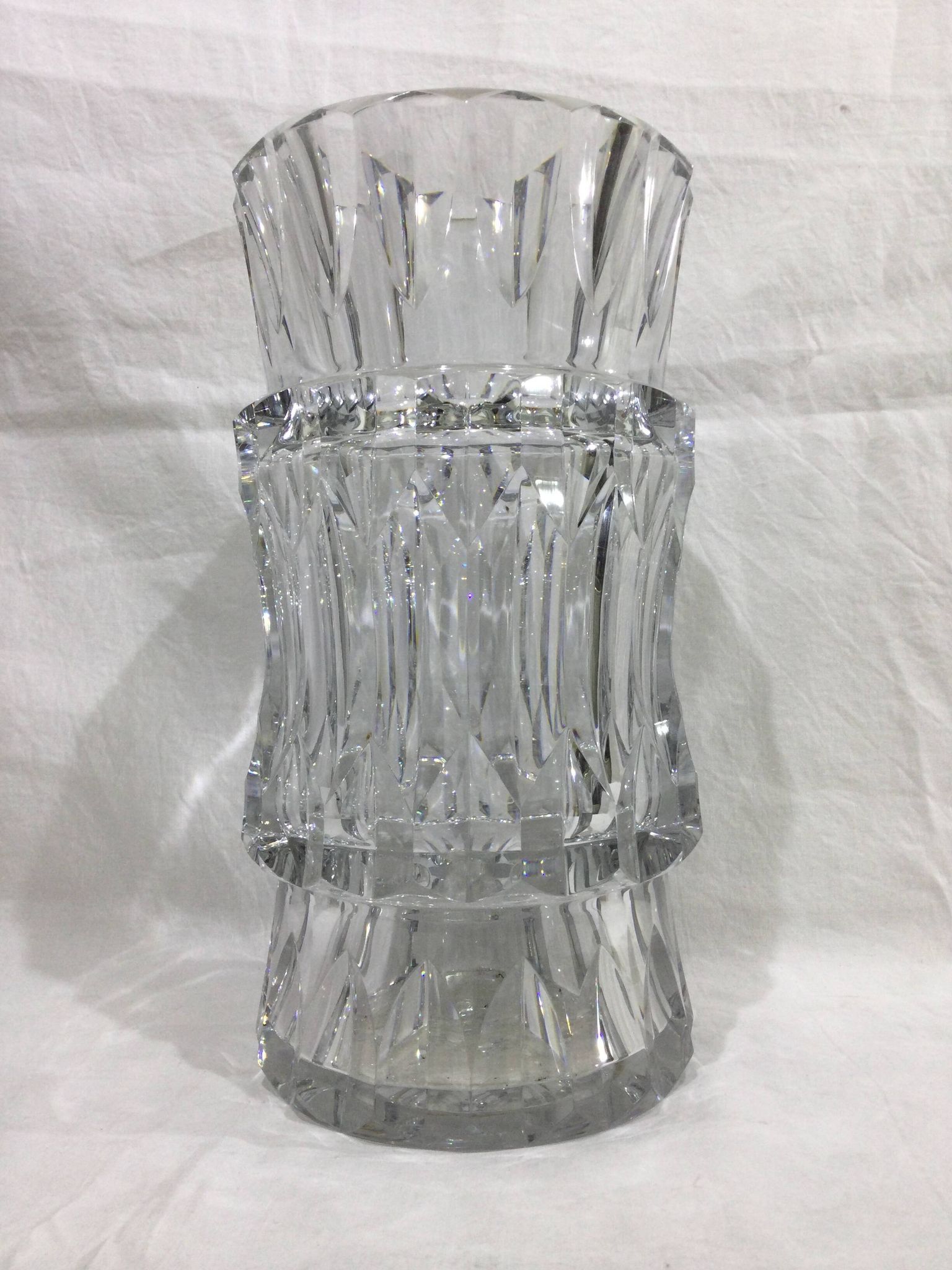 Baccarat - grand vase en cristal
