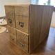 Wooden drawer unit