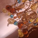 Vintage crystal chandelier