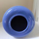 Lavender blue ceramic vase