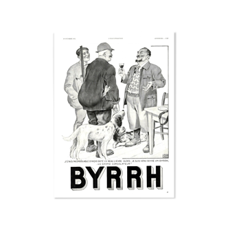 Vintage poster 30s BYRRH