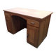 Raw wood desk