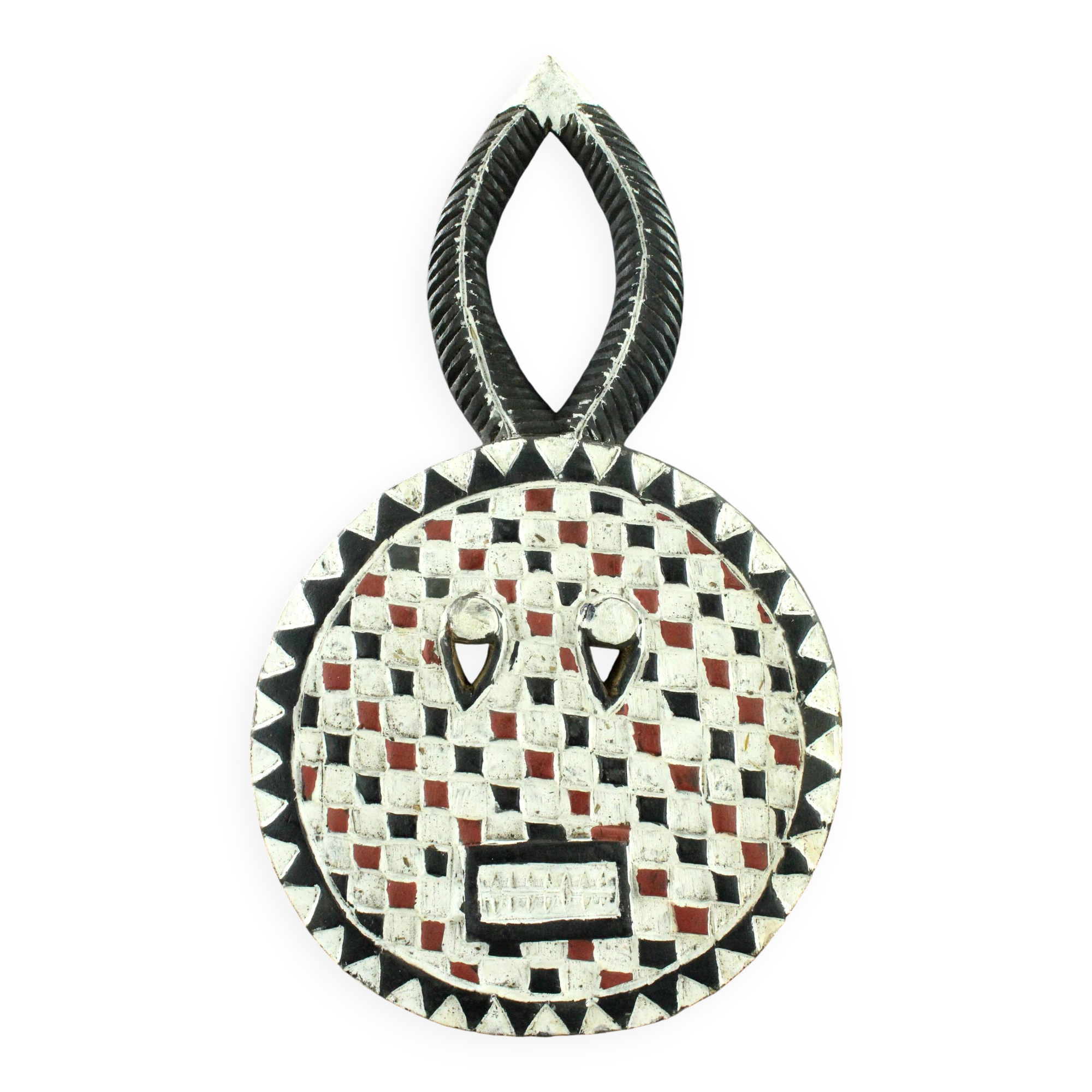 African Art - Goli Baoulé Mask - Arte Africa - Chic Ethnic Wall Decor - African Mask - 50 cms