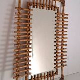 Bamboo mirror from the 70s