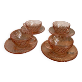 4 tasses Rosaline 