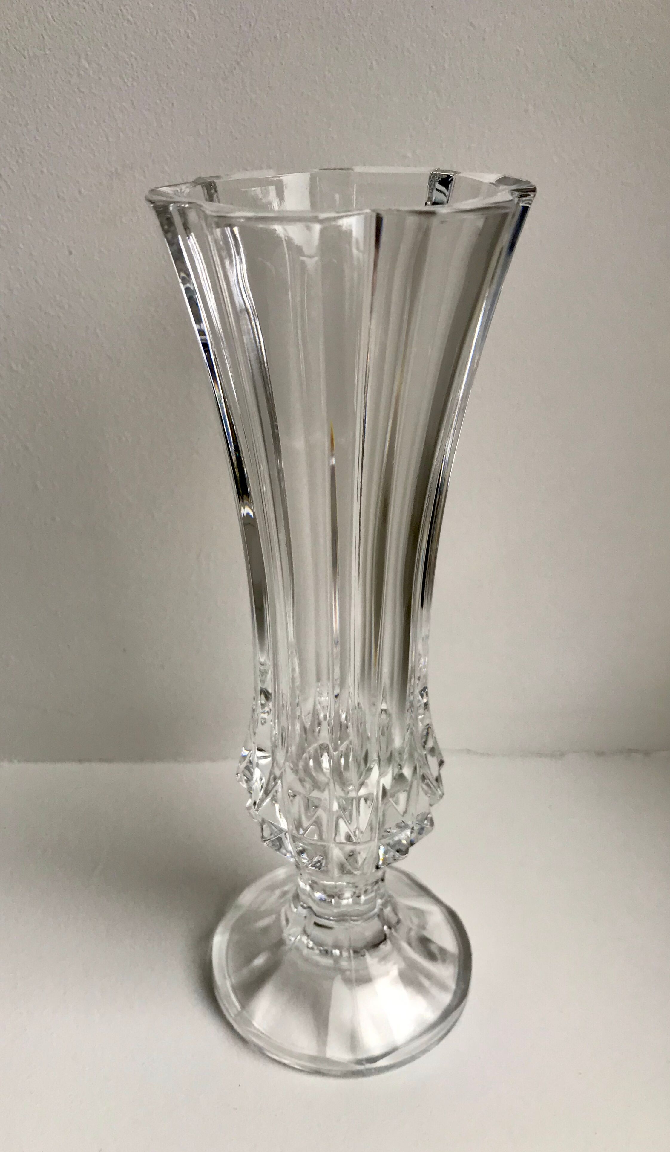 Crystal vase 50s-60s