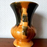 Vase with double ceramic handles 1960