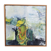 Swedish abstract oil painting