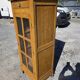 Louis Philippe style antique buffet with glass doors